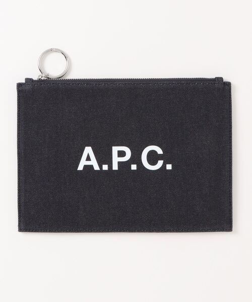 A.P.C.(アーペーセー)の「TROUSSE TOKYO(ポーチ・メンズ・インディゴブルー・ONESIZE)」の1枚目の写真