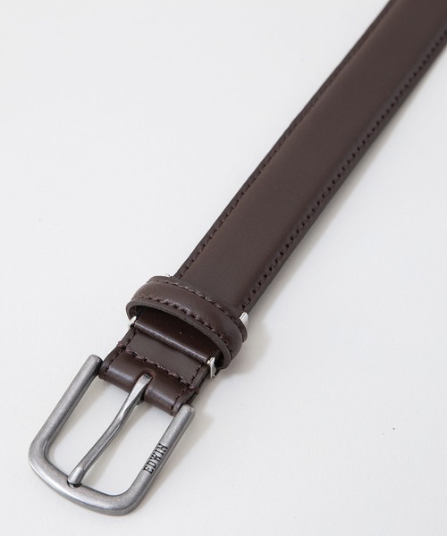 EDWIN（エドウィン）の「【EDWIN/エドウィン】30MM フェザーベルト　牛革（ベルト・メンズ・ブラック/ダークブラウン/ブラウン・FREE）」の8枚目の写真