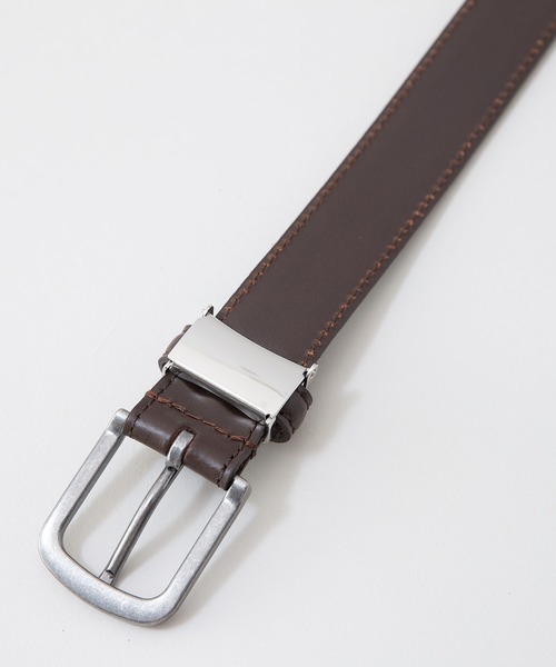 EDWIN（エドウィン）の「【EDWIN/エドウィン】30MM フェザーベルト　牛革（ベルト・メンズ・ブラック/ダークブラウン/ブラウン・FREE）」の9枚目の写真