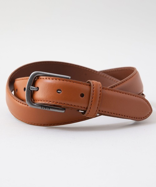 EDWIN（エドウィン）の「【EDWIN/エドウィン】30MM フェザーベルト　牛革（ベルト・メンズ・ブラック/ダークブラウン/ブラウン・FREE）」の6枚目の写真