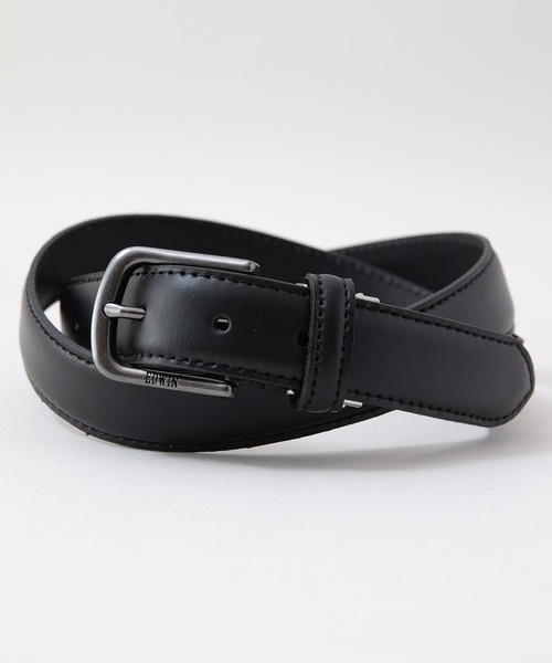 EDWIN（エドウィン）の「【EDWIN/エドウィン】30MM フェザーベルト　牛革（ベルト・メンズ・ブラック/ダークブラウン/ブラウン・FREE）」の4枚目の写真