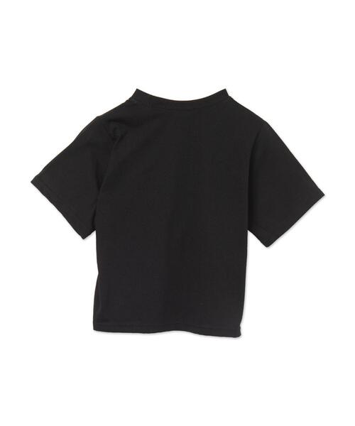 dispark（ディスパーク）の「DISPARK/ハートレタリングクロップドT（Tシャツ/カットソー・レディース・ブラック・FREE）」の8枚目の写真