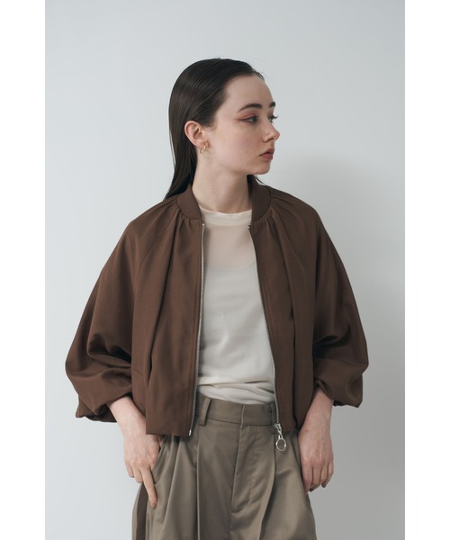 taccoさん専用　HER. バルーンヘムブルゾン バルーンヘムジップブルゾン（ブルゾン）｜Limue（リミュ）の