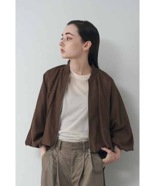 バルーンヘムジップブルゾン（ブルゾン）｜Limue（リミュ）の