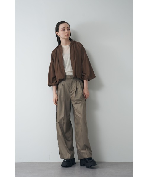 バルーンヘムジップブルゾン（ブルゾン）｜Limue（リミュ）の