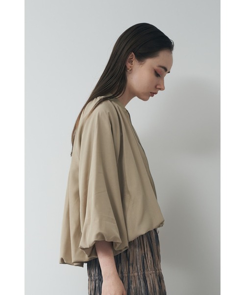 バルーンヘムジップブルゾン（ブルゾン）｜Limue（リミュ）の