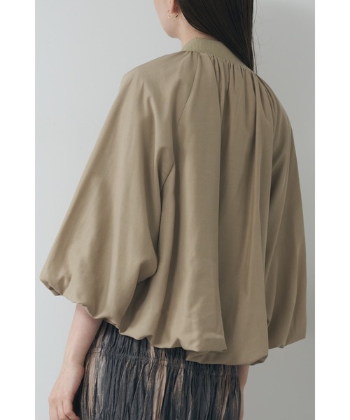 バルーンヘムジップブルゾン（ブルゾン）｜Limue（リミュ）の