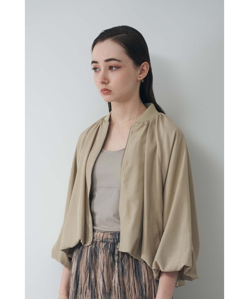 バルーンヘムジップブルゾン（ブルゾン）｜Limue（リミュ）の