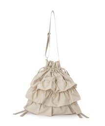 OPAQUE.CLIP | ◆【2WAY／A4サイズ対応】ドロストリボンフリルティアードショルダーバッグ(ショルダーバッグ)