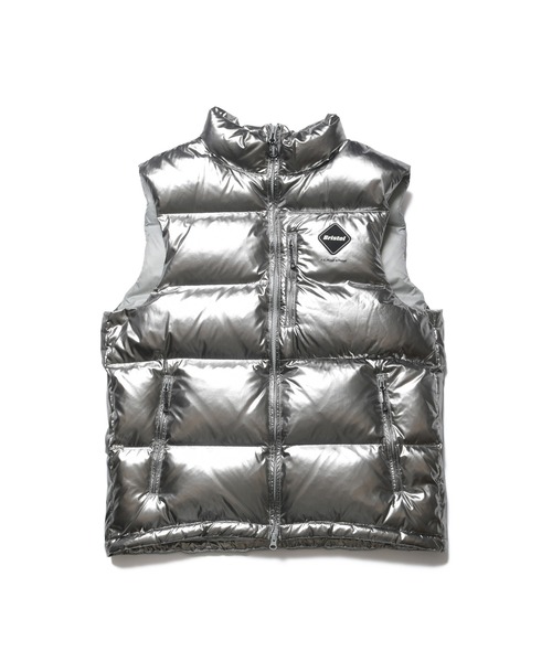 EVRIS シルバー ダウンベスト メンズのダウンベスト（シルバー系）一覧 - WEAR