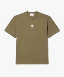 ラコステ　メンズ　Tシャツ　４ＸＬ位　9　緑縞 LACOSTE｜ラコステのTシャツ⁄カットソー（グリーン・カーキ⁄緑色系