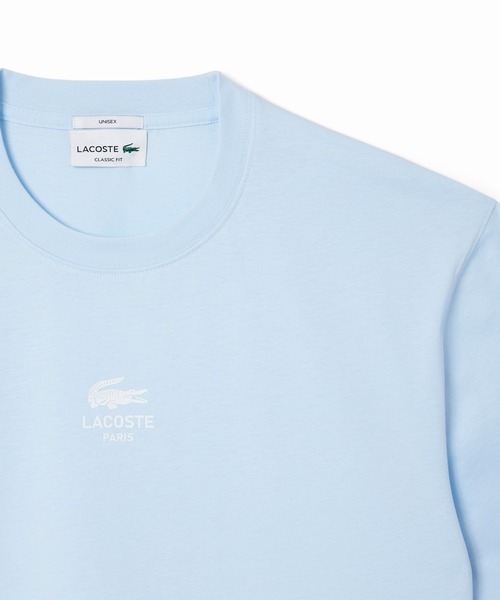 ラコステ ピマコットンクルーネックTシャツ スモールパリロゴクルーネックTシャツ（Tシャツ/カットソー