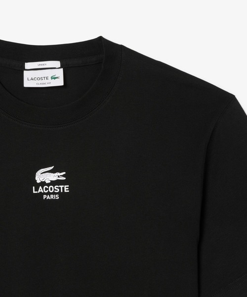 ラコステ ピマコットンクルーネックTシャツ Amazon | ラコステ クルーネック ピマ コットン ジャージー