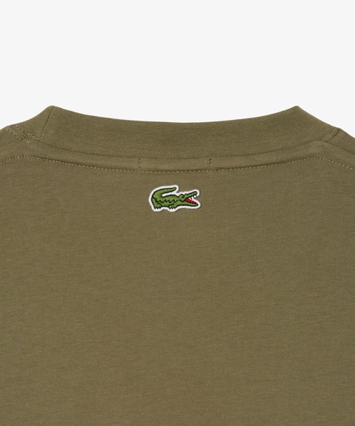 LACOSTE（ラコステ）の「スモールパリロゴクルーネックTシャツ（Tシャツ/カットソー・メンズ・ダークネイビー/オフホワイト/ワイン/ライトブルー/オリーブ/ブラック・L/M/S/XS/XL）」の13枚目の写真