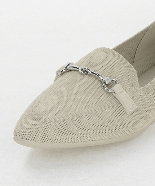 green label relaxing（グリーンレーベルリラクシング）の「ウェルネス ニット ローファー 撥水・ウォッシャブル（ローファー・レディース・ブラック/モカ/ライトグレー/ベージュ/ブラウン系/ダークブラウン/ナチュラル・23.5cm/24cm/24.5cm/25cm/22.5cm/23cm）」の13枚目の写真