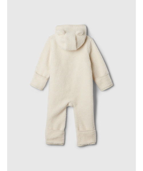 GAP(ギャップ)の「ボア ボディオール(カバーオール・キッズ・ベージュ/ブラウン・80cm/70cm/60cm/50cm)」の4枚目の写真