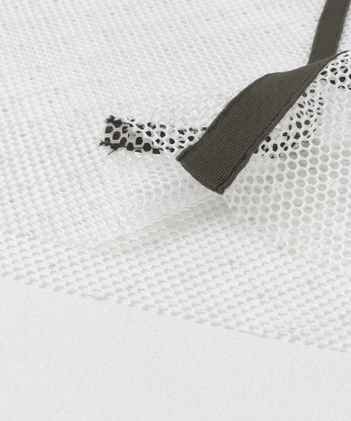 KBF（ケイビーエフ）の「メッシュラインレイヤードスカート（スカート・レディース・ブラック/オフホワイト・ONE）」の21枚目の写真