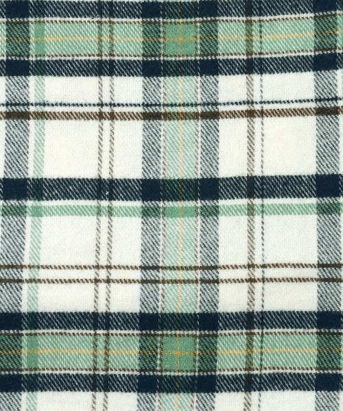 チチカカ(チチカカ)の「リャマ刺繍チェックシャツワンピース(シャツワンピース・レディース・ブラック/ライトグレー/グリーン・FREE)」の19枚目の写真