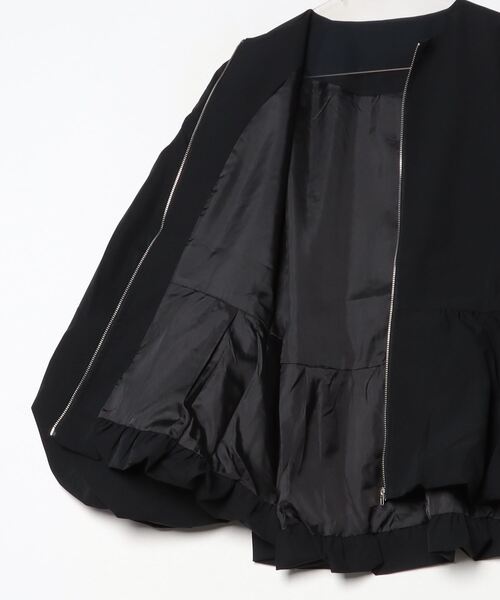 バルーンペプラムブルゾン(Tシャツ/カットソー)|Shelly island(シェリーアイランド) バルーンペプラムブルゾン(Tシャツ/カットソー)|Shelly island(シェリーアイランド)