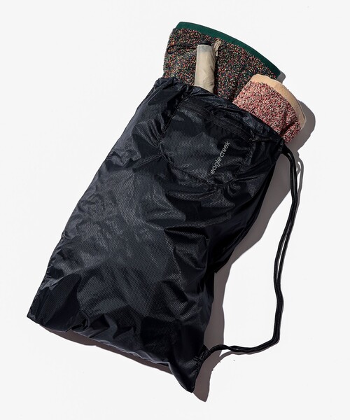 bpr BEAMS(ビーピーアール ビームス )の「Eagle Creek / Packable Drawstring Sack(ハンドバッグ・レディース・グレー/ブラック・ONE SIZE)」の2枚目の写真