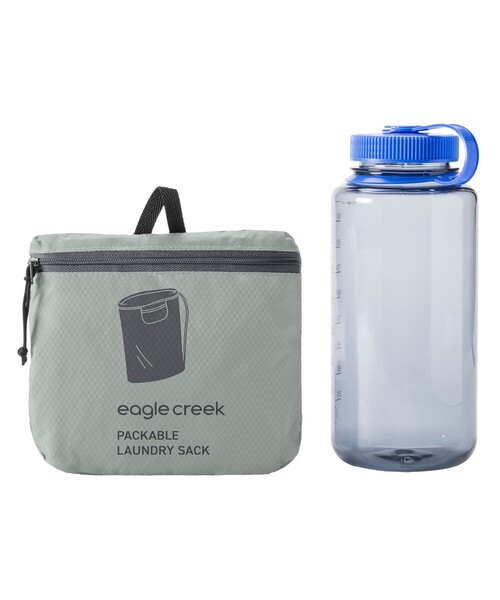 bpr BEAMS(ビーピーアール ビームス )の「Eagle Creek / Packable Drawstring Sack(ハンドバッグ・レディース・グレー/ブラック・ONE SIZE)」の4枚目の写真