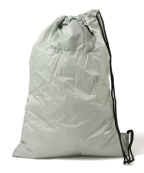bpr BEAMS(ビーピーアール ビームス )の「Eagle Creek / Packable Drawstring Sack(ハンドバッグ・レディース・グレー/ブラック・ONE SIZE)」の7枚目の写真