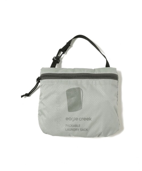 bpr BEAMS(ビーピーアール ビームス )の「Eagle Creek / Packable Drawstring Sack(ハンドバッグ・レディース・グレー/ブラック・ONE SIZE)」の12枚目の写真