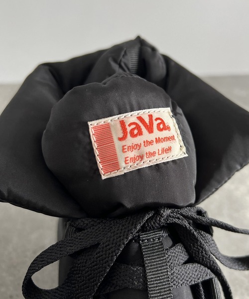 Java(ジャバ)の「《JaVaジャバコラボ》お洒落に差をつける!もこもこフェイクダウン軽量厚底スニーカー(スニーカー・レディース・ベージュ/ブラック・X-LARGE/SMALL/MEDIUM/LARGE)」の16枚目の写真