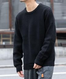 URBAN RESEARCH ROSSO MEN | ウォッシャブルストレッチワッフルクルーネックプルオーバー(ニット/セーター)