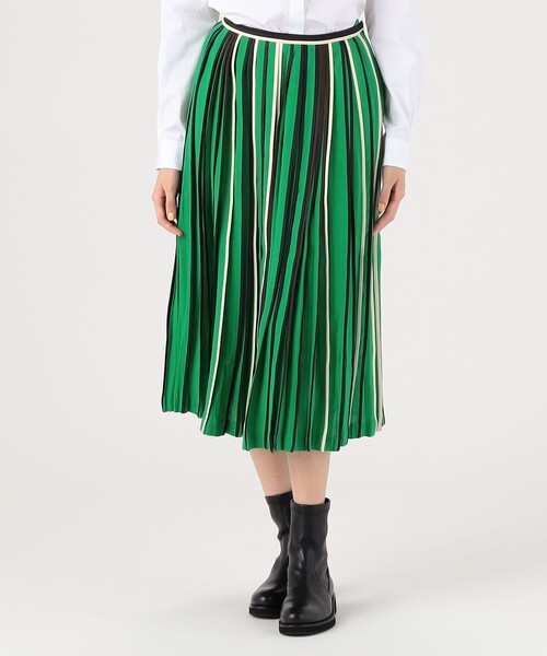 TOMORROWLAND (トゥモローランド)の「BODICE Classic Pleated スカート(スカート・レディース・グリーン系その他・S)」の5枚目の写真