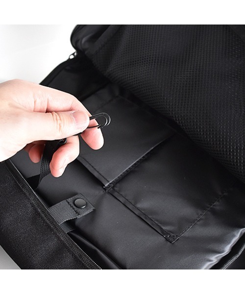 KAZZU SELECT(カッズセレクト)の「大容量リュックサック(バックパック/リュック・メンズ・ブラック/ブラック系その他・ONE SIZE)」の7枚目の写真