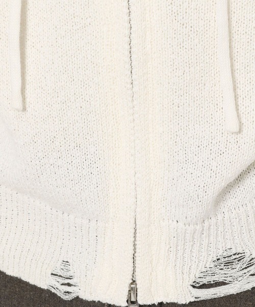 3.3 Field Trip／ダメージニットZIP（パーカー）｜3.3 Field Trip （3.3フィールドトリップ）