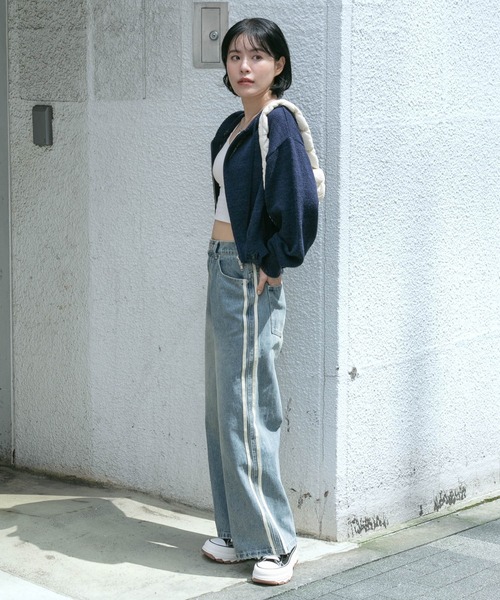 3.3 Field Trip／ダメージニットZIP（パーカー）｜3.3 Field Trip （3.3フィールドトリップ）