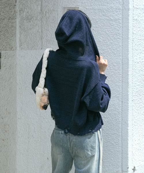 3.3 Field Trip／ダメージニットZIP（パーカー）｜3.3 Field Trip （3.3フィールドトリップ）