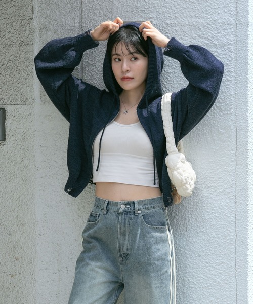 3.3 Field Trip／ダメージニットZIP（パーカー）｜3.3 Field Trip （3.3フィールドトリップ）