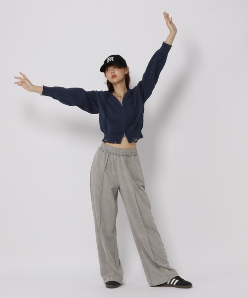 3.3 Field Trip／ダメージニットZIP（パーカー）｜3.3 Field Trip （3.3フィールドトリップ）