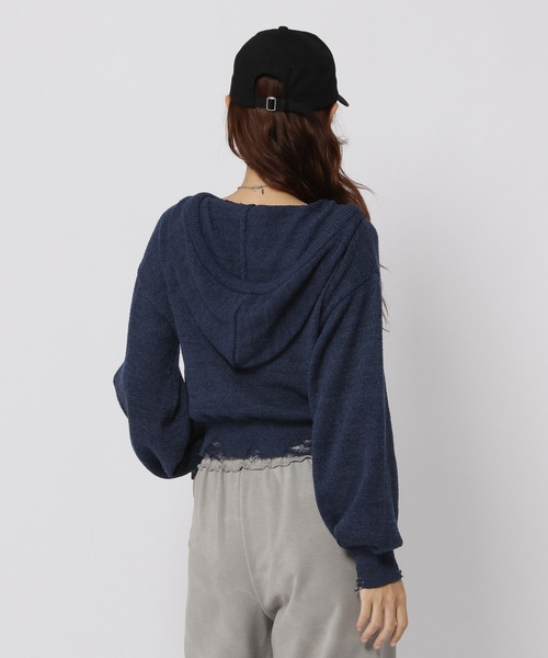 3.3 Field Trip／ダメージニットZIP（パーカー）｜3.3 Field Trip （3.3フィールドトリップ）