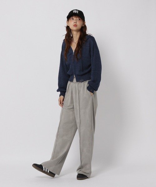 3.3 Field Trip／ダメージニットZIP（パーカー）｜3.3 Field Trip （3.3フィールドトリップ）