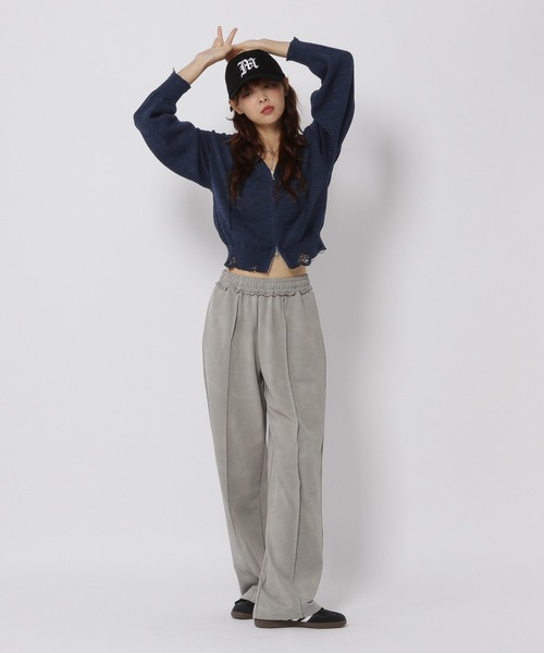 3.3 Field Trip／ダメージニットZIP（パーカー）｜3.3 Field Trip （3.3フィールドトリップ）