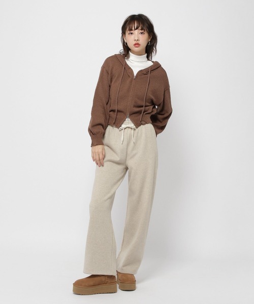 3.3 Field Trip／ダメージニットZIP（パーカー）｜3.3 Field Trip （3.3フィールドトリップ）