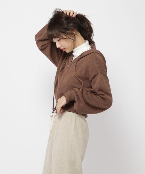 3.3 Field Trip／ダメージニットZIP（パーカー）｜3.3 Field Trip （3.3フィールドトリップ）