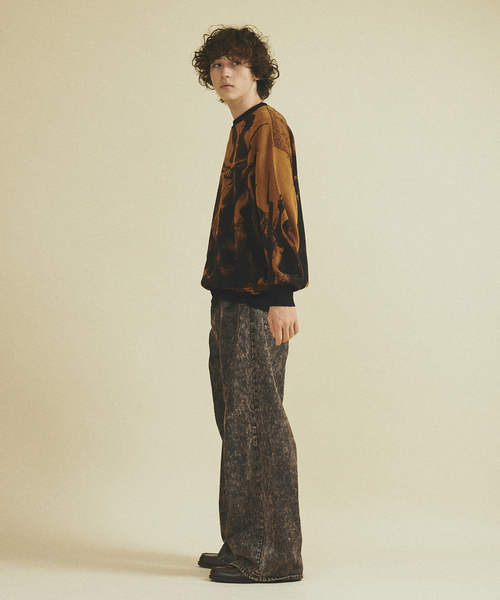 417 EDIFICE（フォーワンセブンエディフィス）の「Revolution ニット（ニット/セーター・メンズ・チャコールグレー/ブラウン・MEDIUM/LARGE）」の20枚目の写真