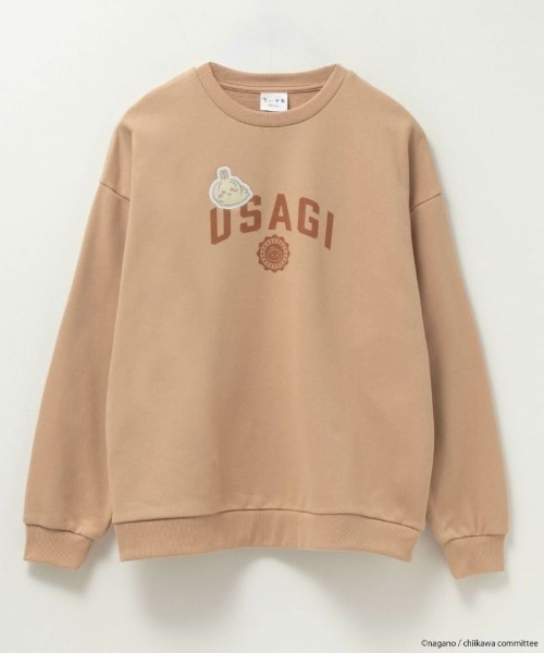 ちいかわ 】 ちいかわ ハチワレ うさぎ モモンガ 裏毛 プリント