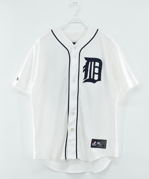 MAJESTIC(マジェスティック)の「【ヴィンテージ古着】Majestic “MLB Detroit Tigers/ #24 CABRERA” ゲームシャツ(その他トップス・メンズ・ホワイト・LARGE)」の1枚目の写真