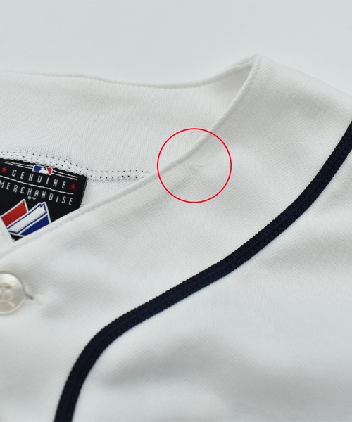 MAJESTIC(マジェスティック)の「【ヴィンテージ古着】Majestic “MLB Detroit Tigers/ #24 CABRERA” ゲームシャツ(その他トップス・メンズ・ホワイト・LARGE)」の7枚目の写真