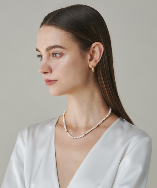 【セール】【 金属アレルギー対応 】 淡水パールネックレス サージカルステンレス 316L（ネックレス）｜ciite' 316L（シーテサンイチロクエル）