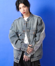 a.p.o.v.（エーピーオービー）の「a.p.o.v. デニム×スウェットスウィッチGジャン（デニムジャケット）」