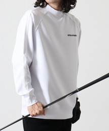 stella77golf（ステラセブンティーンセブンゴルフ）の「蛍光ｶﾗｰｺﾞﾙﾌﾓｯｸﾈｯｸ長袖T（Tシャツ/カットソー）」