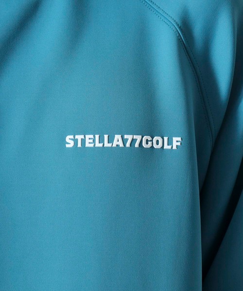 stella77golf（ステラセブンティーンセブンゴルフ）の「蛍光ｶﾗｰｺﾞﾙﾌﾓｯｸﾈｯｸ長袖T（Tシャツ/カットソー・メンズ・ブラック/ホワイト/グリーン系/イエロー系・M/L/XL/XXL）」の15枚目の写真