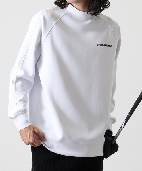セール】蛍光ｶﾗｰｺﾞﾙﾌﾓｯｸﾈｯｸ長袖T（Tシャツ/カットソー